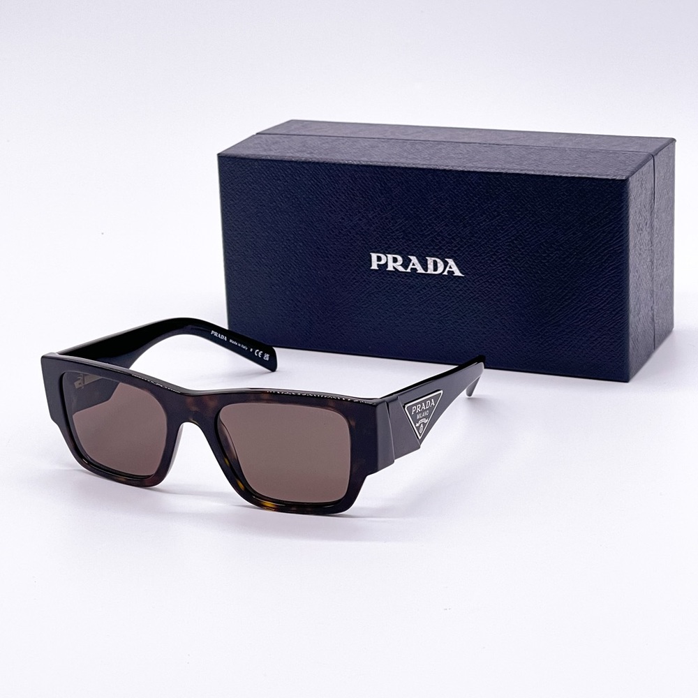 NEW PRADA PR10ZS 2AU06B UNISEX BROWN PRADA SILUNGLASSES PR 10ZS NEW SPR 10Z - Picture 1 of 14